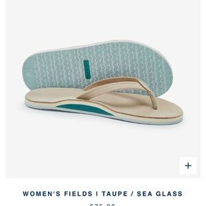 Hari Mari 8 Fields Taupe Sea Glass sandals flip flops
